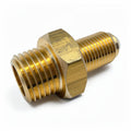1/4M X 1/8M FLOWMETER FITTING - SHORT