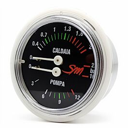 LA SAN MARCO DUAL PRESSURE GAUGE 63MM