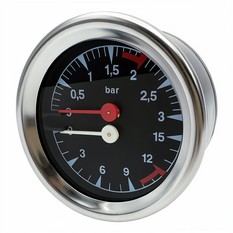 DUAL PRESSURE GAUGE 60MM