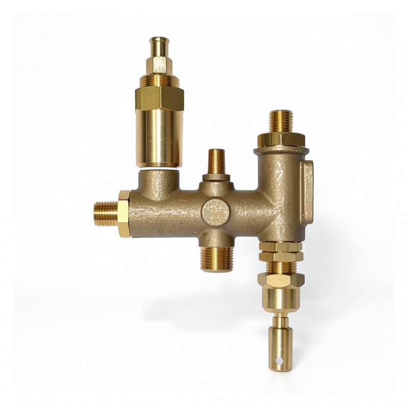 AUTO FILL INLET BLOCK COMPLETE - LONG SHAFT