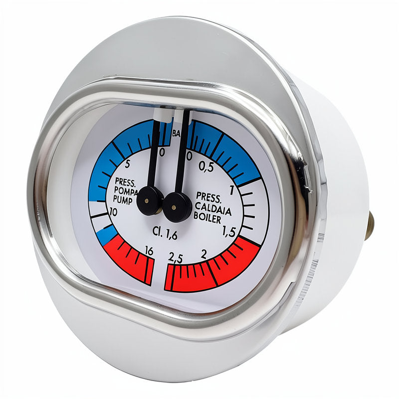 LA SCALA DUAL PRESSURE GAUGE 63MM