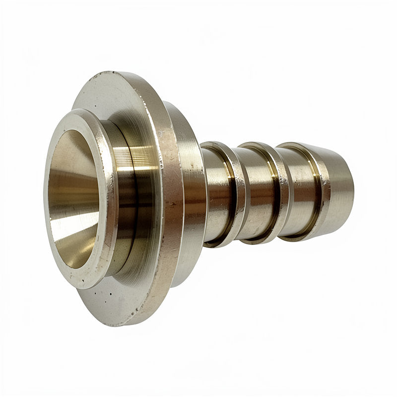 BRASS STRAIGHT STEM 3/4 HEAD X 10MM BARB