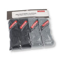 CAFELAT MICROFIBRE CLEANING CLOTHS - 2 BLACK AND 2 GREY