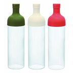 HARIO COLD BREW TEA FILTER IN BOTTLE OLIVE GREEN - 750ML