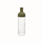 HARIO COLD BREW TEA FILTER IN BOTTLE OLIVE GREEN - 750ML