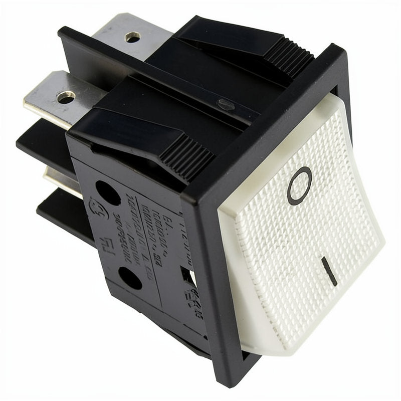 ROCKER SWITCH WHITE