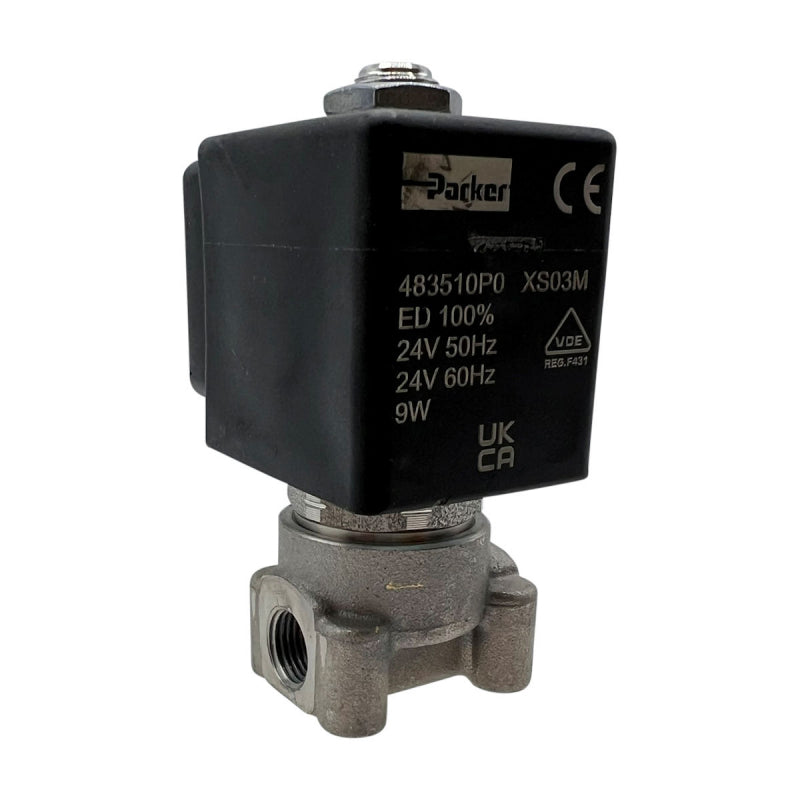 LUCIFER 2 WAY INLET SOLENOID VALVE 24V 1/8 2.5MM 9W - CIMBALI