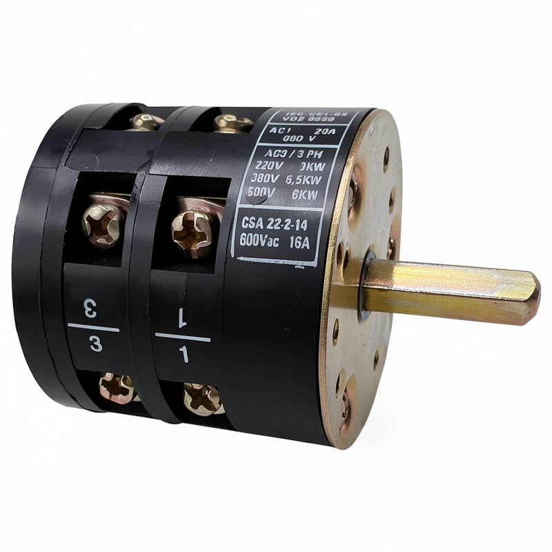 GAGGIA TD/E MAINS SWITCH 0-1-2-3 POSITION 16 AMP