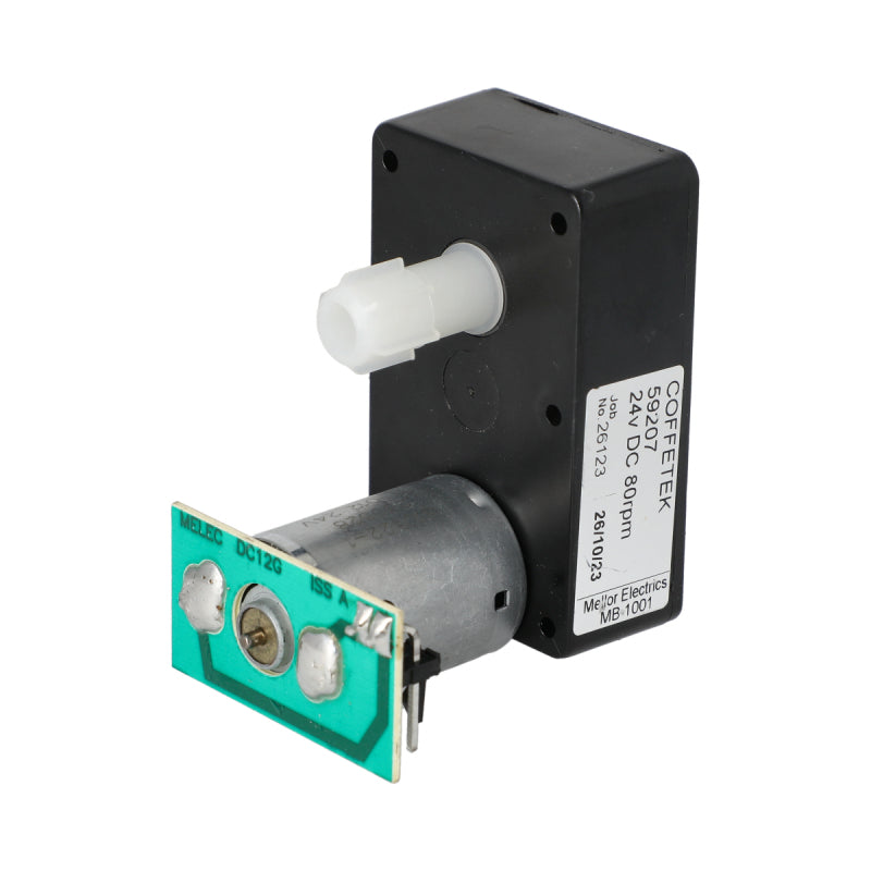 COFFETEK INGREDIENT MOTOR 24V DC 80RPM WITH PCB