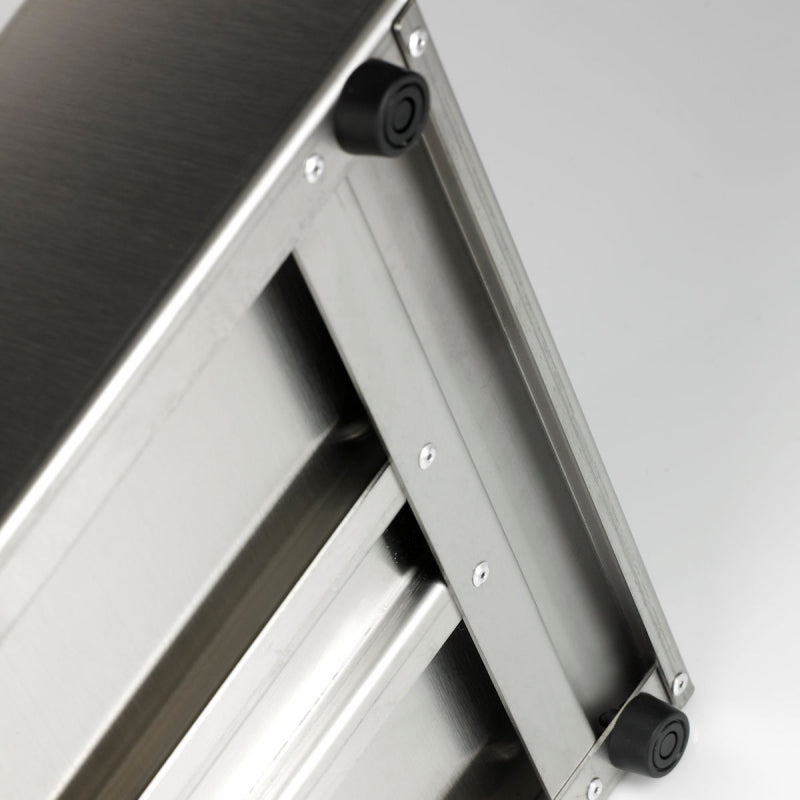 JAGUAR PREMIUM UNDER GRINDER KNOCK DRAWER - SILVER