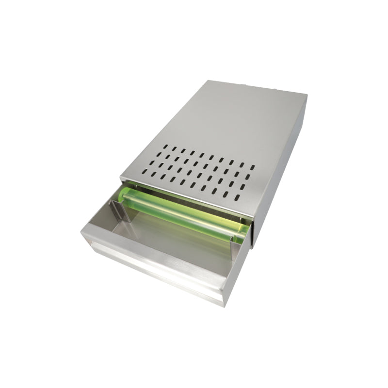 JAGUAR PREMIUM UNDER GRINDER KNOCK DRAWER - SILVER
