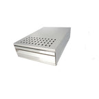 JAGUAR PREMIUM UNDER GRINDER KNOCK DRAWER - SILVER