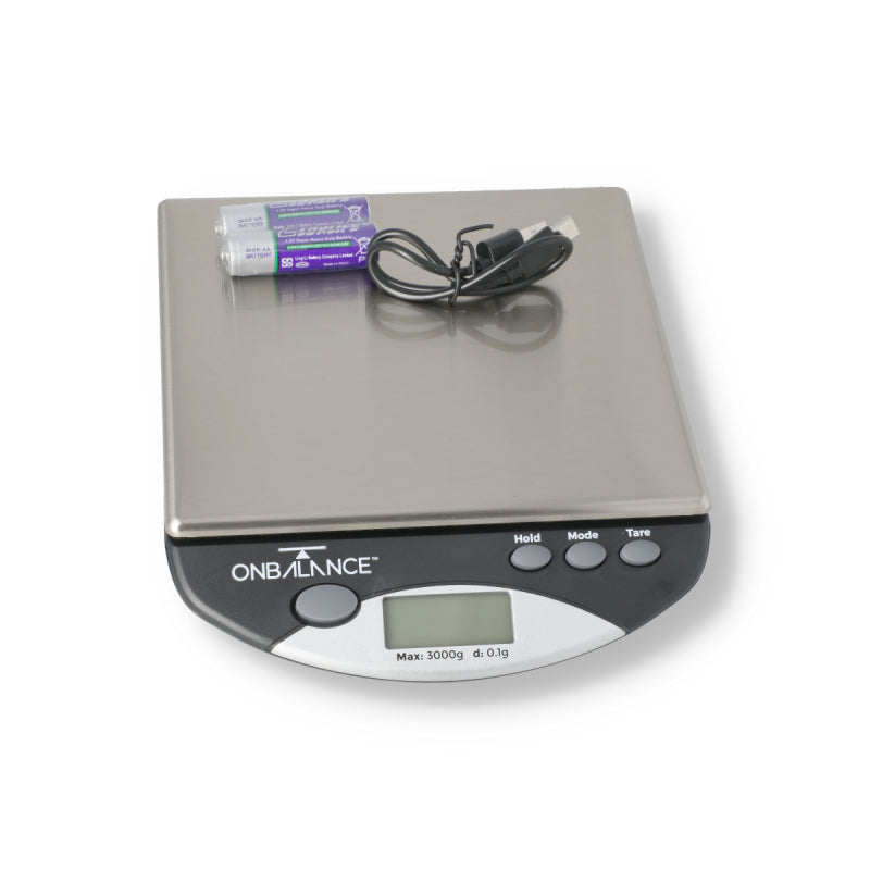 ON BALANCE COMPACT BENCH SCALES 3000 X 0.1G