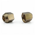 STEAM TUBE NUT BRASS 3/8 H.21MM