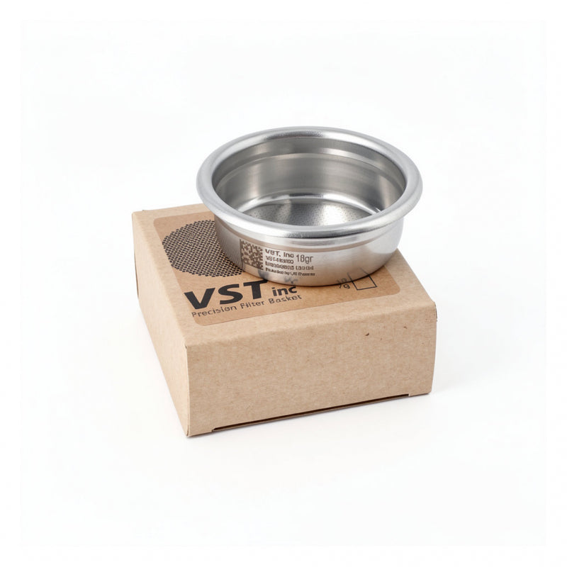 VST PRECISION FILTER BASKET RIDGED 18 GRAM