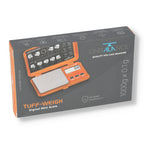 TUFF-WEIGH SCALES 1000 X 0.1 GRAM - WITH IMPACT RESISTANT CASE