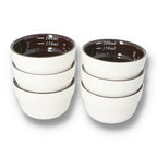 TIAMO CUPPING BOWL 200ML - PACK 6