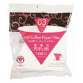 HARIO V60 PAPER FILTER 03 DRIPPER 100 SHEETS - BLEACHED