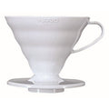HARIO COFFEE DRIPPER V60 02 WHITE PLASTIC