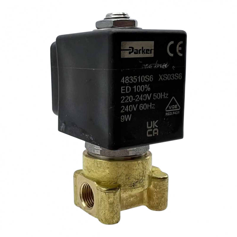 LUCIFER 2 WAY INLET SOLENOID VALVE 230V 1/8 2.5MM VITON 9W