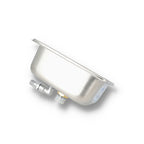 FLUSH MOUNT PITCHER RINSER/GLASS RINSER - 152MM (L) 140MM (W) 64MM (D)