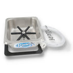 FLUSH MOUNT PITCHER RINSER/GLASS RINSER - 152MM (L) 140MM (W) 64MM (D)