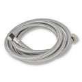BRAIDED HOSE 2M 1/2 STRAIGHT X 1/2 STRAIGHT