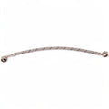 BRAIDED HOSE 0.5M 3/4 ELBOW X 3/4 ELBOW - FLAT
