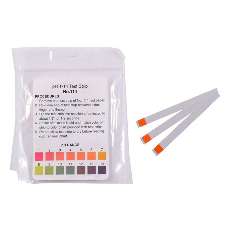 PH INDICATOR TEST STRIPS - PACK OF 50