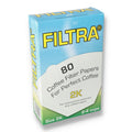 FILTRA 2K PAPER FILTERS (BOX OF 80) - WILFA DRIPPERS