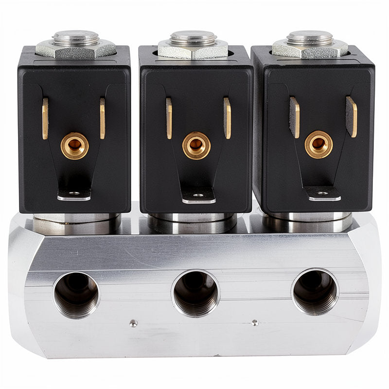 0110001117 - RHEA 3 WAY COMPLETE SOLENOID VALVE 24V DC