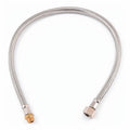 BRAIDED HOSE 0.6M 3/8F STRAIGHT X 1/4M - CONICAL