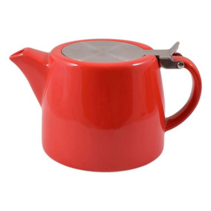 ECONOMY STACKABLE TEAPOT - RED