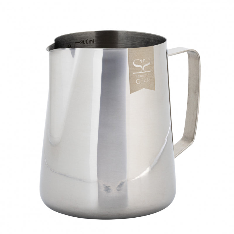 ESPRESSO GEAR LINED FROTHING PITCHER, STAINLESS STEEL, 900ML