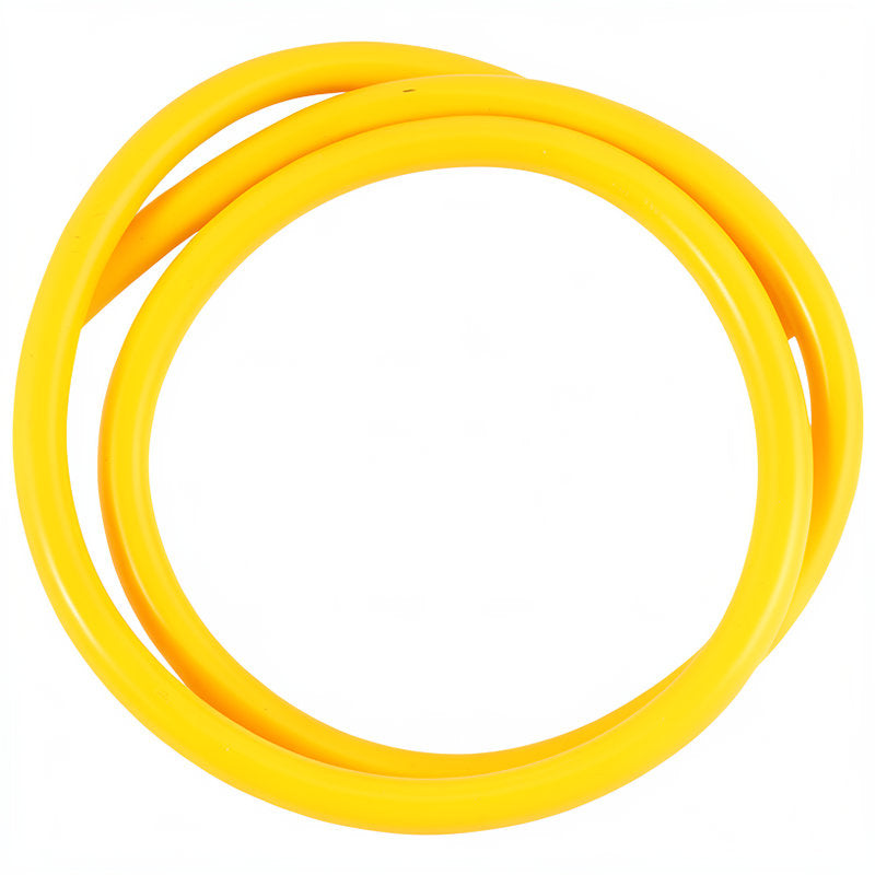 SILICONE HOSE 6MM X 10MM - YELLOW
