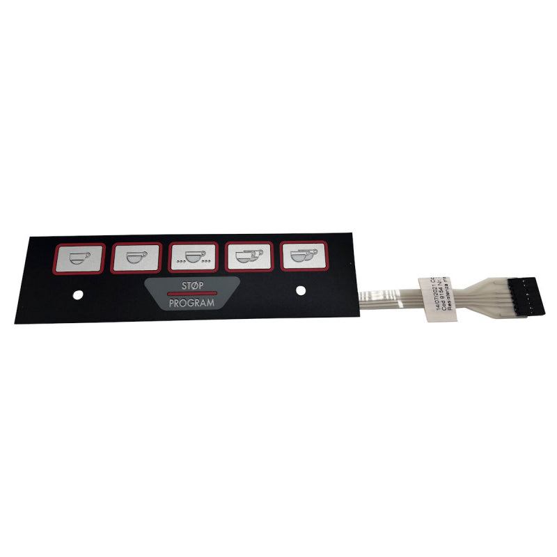 FAEMA MEMBRANE KEY PAD E98/A RESTYLING RED