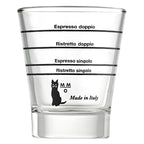 MOTTA GRADUATED COFFEE GLASS - SET OF 6