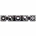 CONTI CARD KEYBOARD STICKER LED WHITE