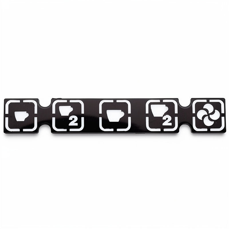 CONTI CARD KEYBOARD STICKER LED WHITE
