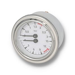DUAL PRESSURE GAUGE 63MM