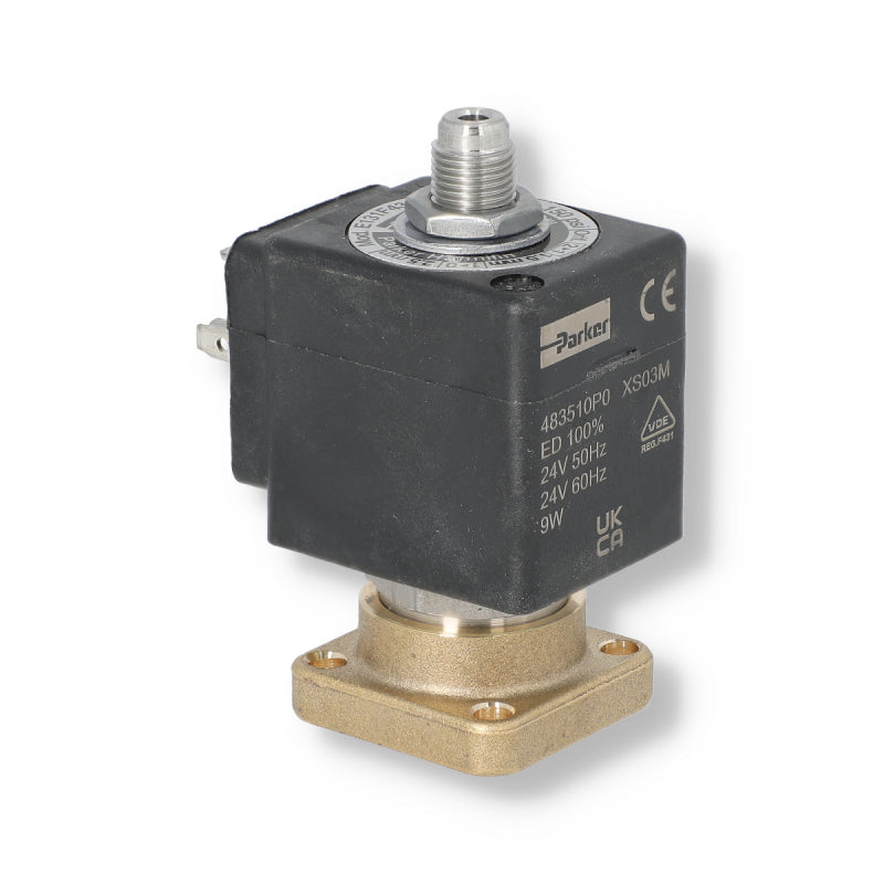 LUCIFER 3 WAY SOLENOID VALVE 24V 1.5MM RUBY 9W - CIMBALI / FAEMA