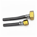 BRAIDED HOSE 1.5M 3/4 STRAIGHT X 3/8 STRAIGHT - CONICAL