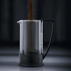 BODUM BRAZIL FRENCH PRESS COFFEE MAKER, 3 CUP, 0.35 L, 12 OZ - BLACK