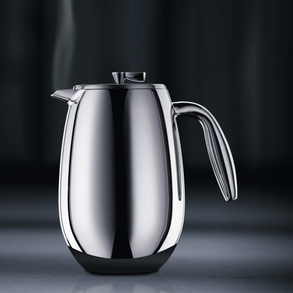 BODUM COLOMBIA DOUBLE WALL FRENCH PRESS COFFEE MAKER, 8 CUP, 1.0 L, 32 OZ - S/S