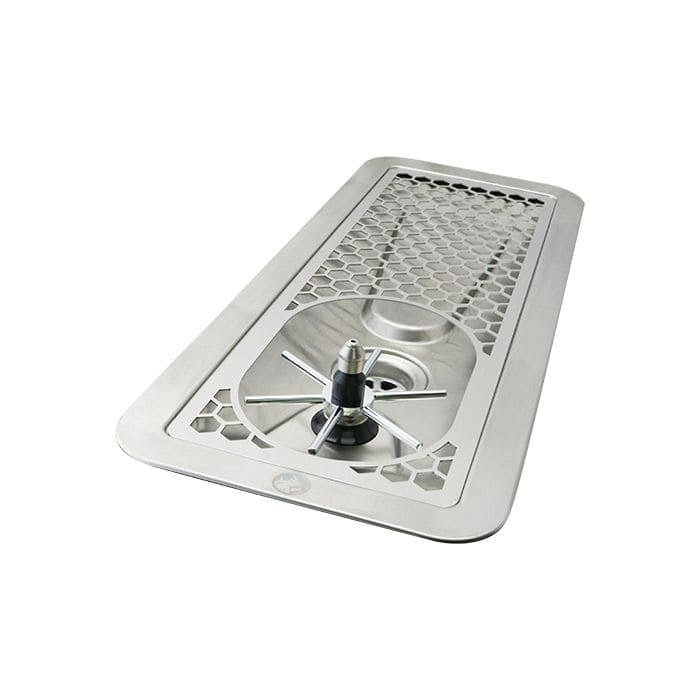 RHINO RECESSED PITCHER RINSER WITH SPIN JET - 600MM