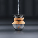 BODUM POUR OVER COFFEE MAKER WITH PERMANENT FILTER, 0.5 L, 17 OZ