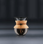 BODUM POUR OVER COFFEE MAKER WITH PERMANENT FILTER, 0.5 L, 17 OZ