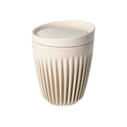 HUSKEE CUP & LID NATURAL - RETAIL PACKAGING 8OZ/24CL  - SOLD IN SINGLES