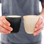 HUSKEE CUP & LID NATURAL -  RETAIL PACKAGING 6OZ/18CL - SOLD IN SINGLES