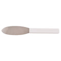 METAL SPATULA WHITE HANDLE - LARGE
